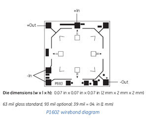 P883 Pressure Sensing Element
