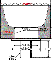 drawing of TO-18 with parabolic reflector and protective window