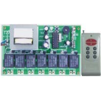 电压AC220V 具有2262 1.5M的学习模式，D型输出控制220V的电源，有总关功能，用于灯具的控制，功能简单。