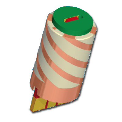 SaranTel四臂螺旋天线/GPS全向天线SL1250