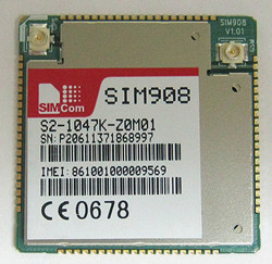 SIM908|ģ|GSM GPRS+GPS Combo Module